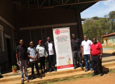 A photo with the team from Cordination during the Uraia monitoring visit