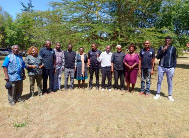 Members of Laikipia Civil Society Organization who are working in close collaboration with Caritas Nyahururu under the Uraia Governance project.