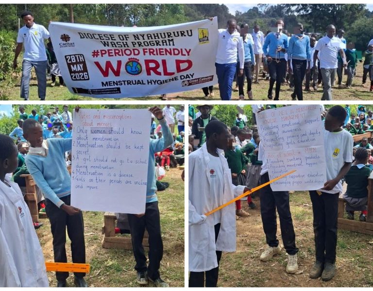 World Menstruation Day Commemoration in Laikipia County.