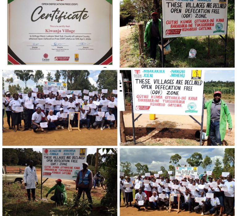 12 Villages of Ndindika Sub-Location in Laikipia County Attain Open Defecation Free (ODF) Status