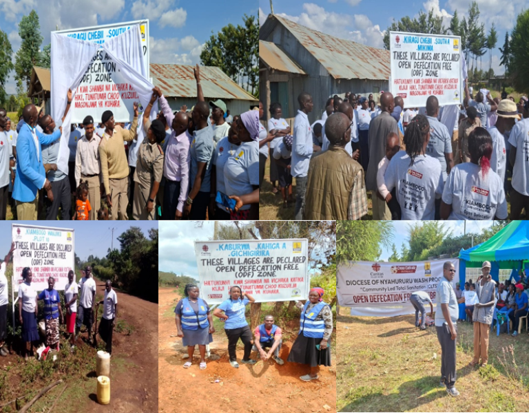 13 Villages Declared Open Defecation Free in Kiambogo Sub-location