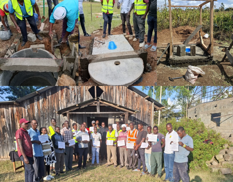 SAFI Latrine Technology in Kabage Sub-location